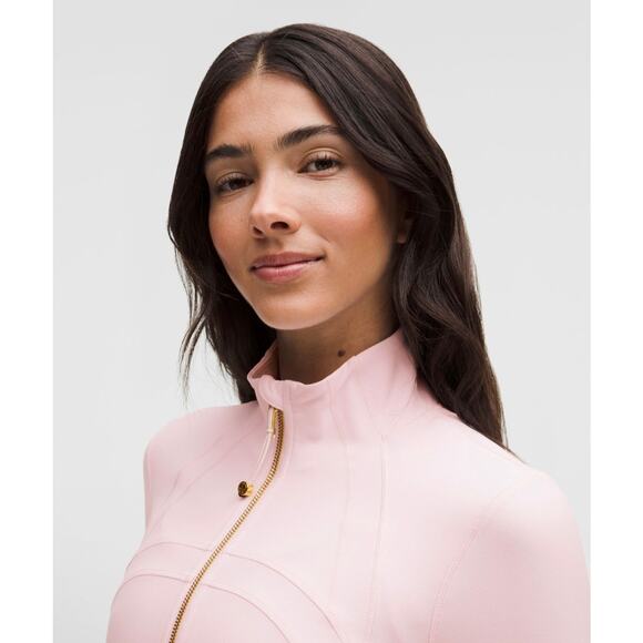 Lululemon Blissful Pink and Gold Define Jacket size 10 NWT - Picture 4 of 5